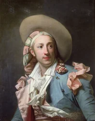 Der Schauspieler Thenard in der Rolle des Figaro